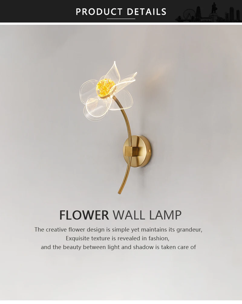 LED Wall Lamp Display
