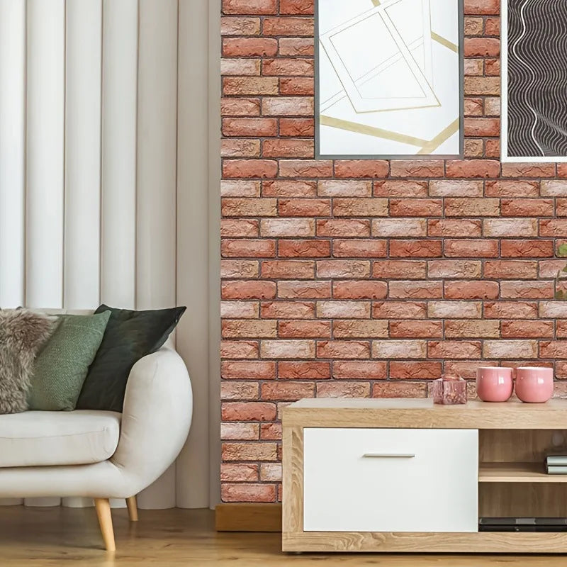 3D Brick Wall Panels