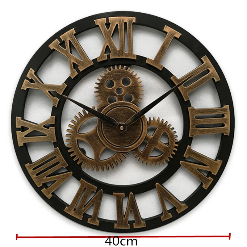 Wall Clock Closeup