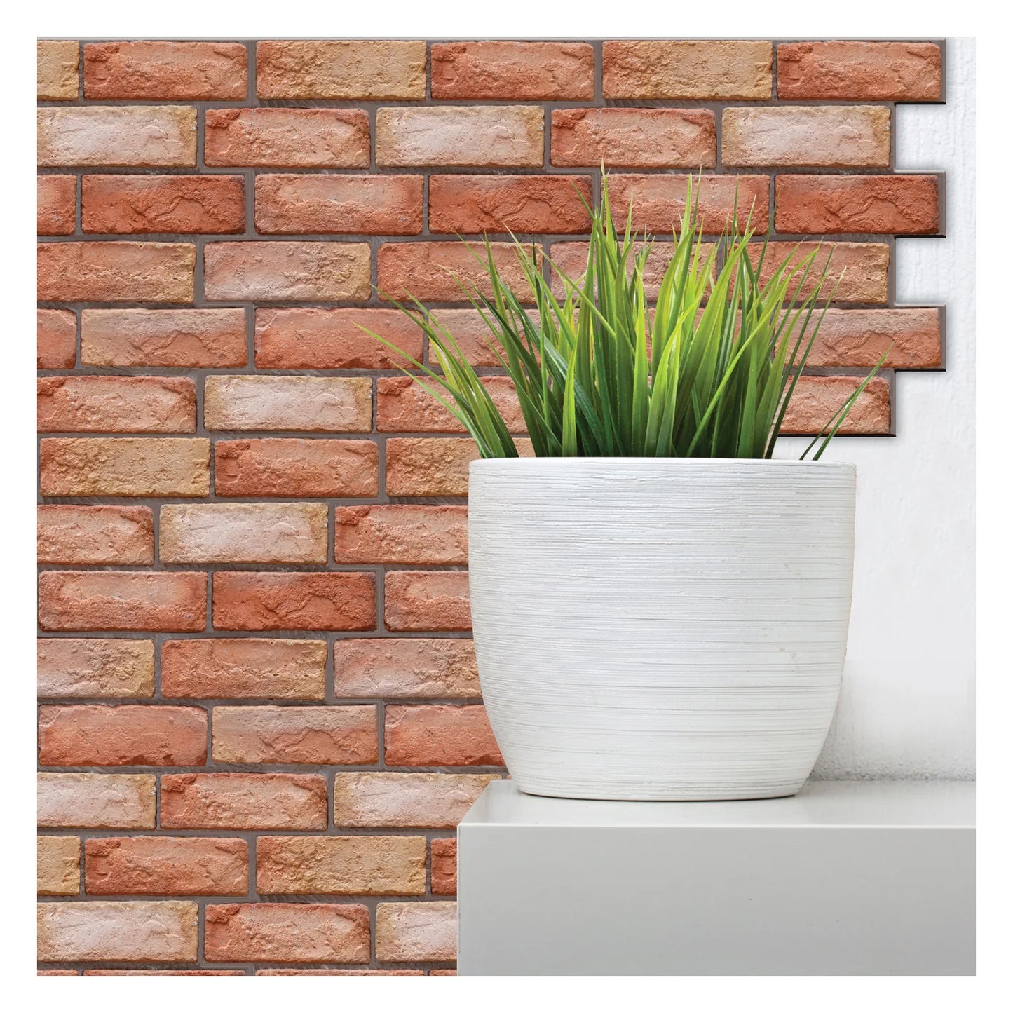 3D Brick Wall Panels