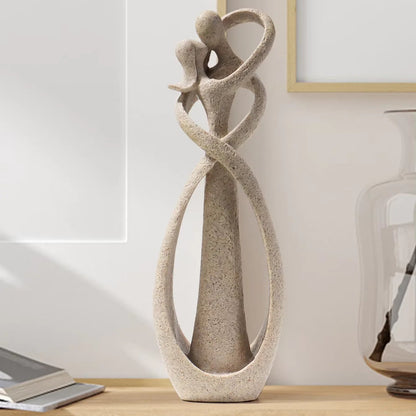 Embracing Couple Sculpture – Symbol of Eternal Love